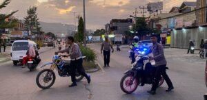 Satlantas Polres Jayapura Amankan Puluhan Kendaraan dalam Patroli Sahur di Sentani